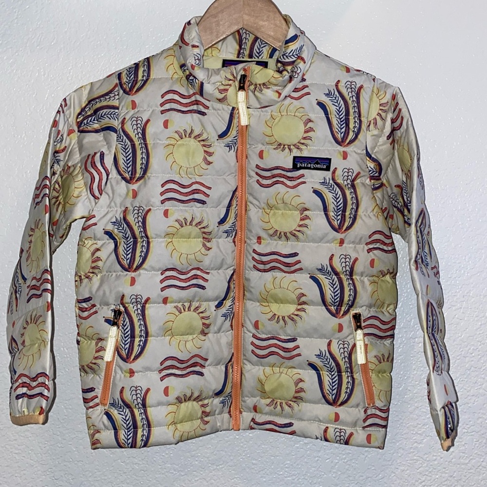 Down sweater jacket
